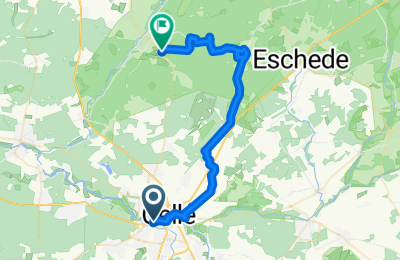 Route in der Bikemap App öffnen