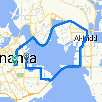 Manama to Road 2152, Manama