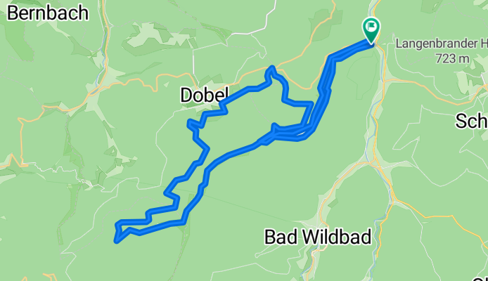 Eyachtal-Dürreych-Dobel-Eyachmühle-zurück