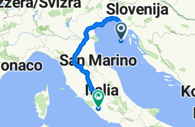 Route in der Bikemap App öffnen