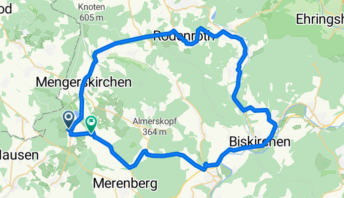 Open this route in Bikemap Web