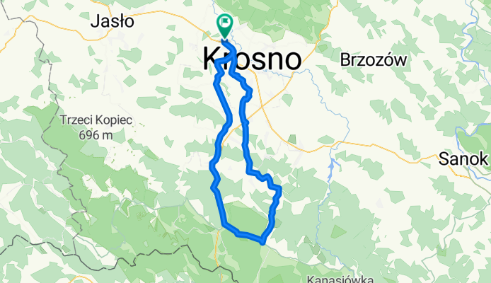 Krosno-Jaśliska-Krosno