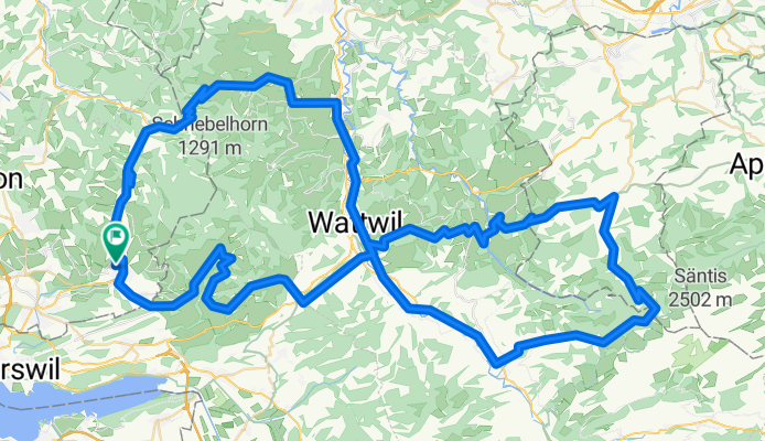 Ricken - Hemberg - Schwägalp - Hulftegg