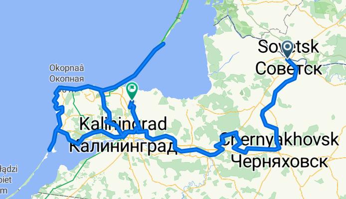 Sovetsk to Gur'yevskiy