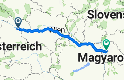 Route in der Bikemap App öffnen