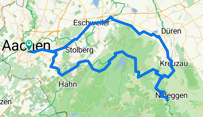 Aachen - Nideggen - Aachen