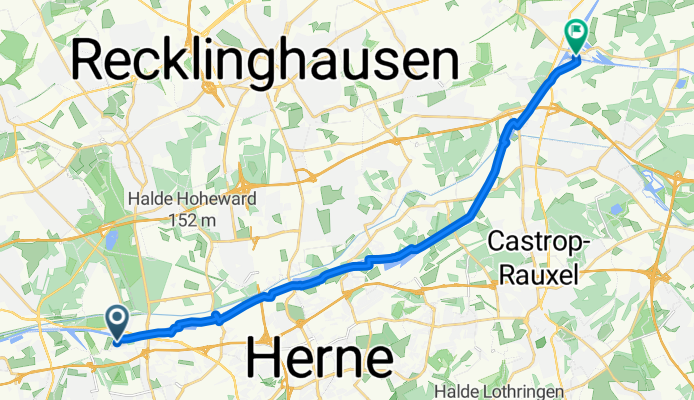 Herne Wanne - Schiffshebewerk Henrichenburg