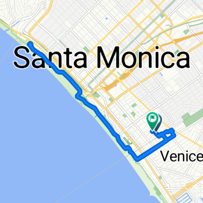 632 Marine St, Santa Monica to 538 Pier Ave, Santa Monica