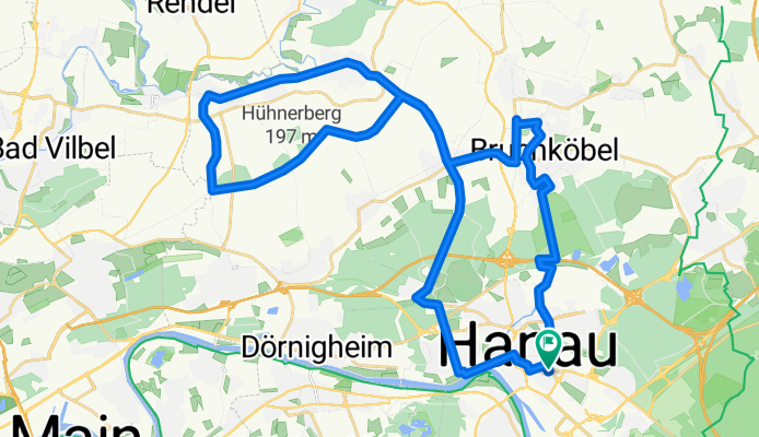 Friedrichstraße 4B, Hanau to Friedrichstraße 4C, Hanau