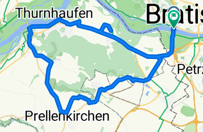 Route in der Bikemap App öffnen