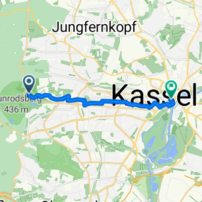 L3217 6, Kassel nach Wildemannsgasse 1, Kassel