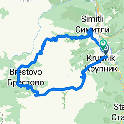 Chernice - Brestovo - Troskowo - Simitli - Chernich CLONED FROM ROUTE 1236944