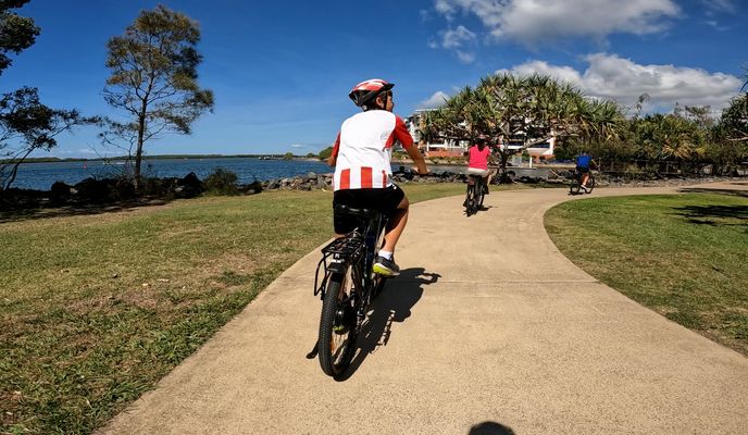 Photo 2 of the Bikemap route "Easy Peasy Rumba Caloundra e-Bike Tour"