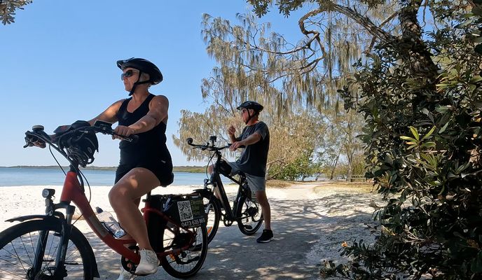 Photo 1 of the Bikemap route "Easy Peasy Rumba Caloundra e-Bike Tour"