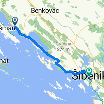 20-1  Sveti Filip i Jakov - Å ibenik