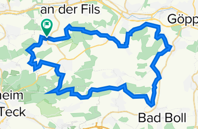 Route in der Bikemap App öffnen