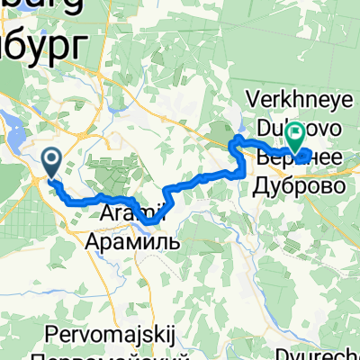 От Молодежная 2, Большой Исток до Косулино, Верхнее Дуброво