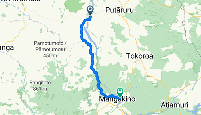 Arapuni to Wharepapa South