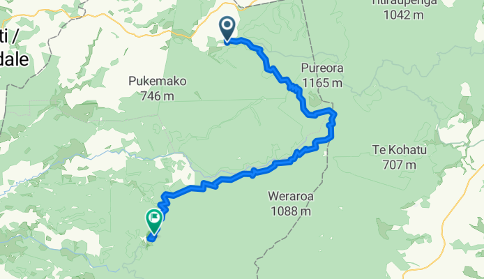 Route to Timber Trail Lodge