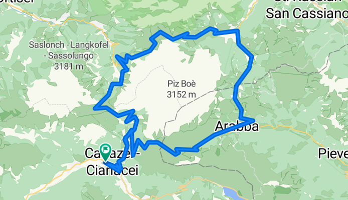 Sella Ronda am Canazei