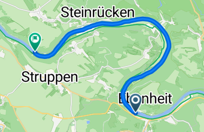Route in der Bikemap App öffnen