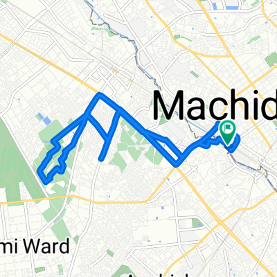 1-8, Morino 2-Chōme, Machida to 1-8, Morino 2-Chōme, Machida