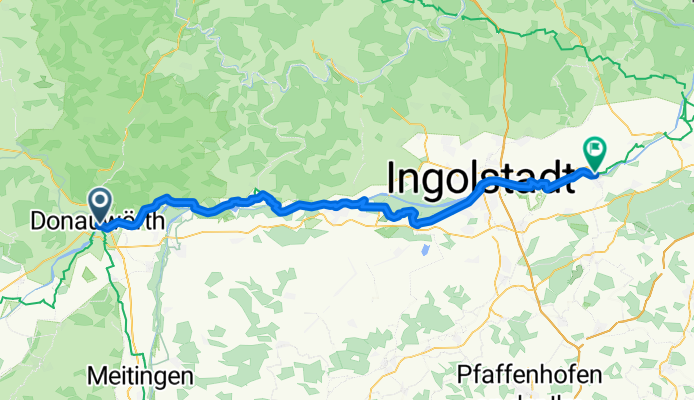Leg 4: Donauwörth - Vohburg an der Donau