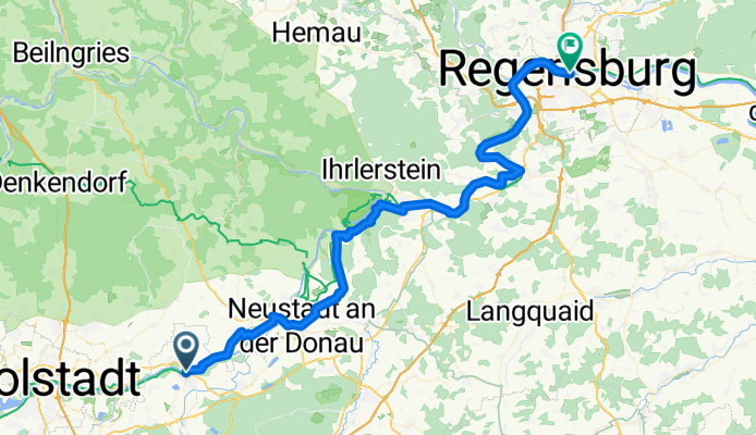 Leg 5: Vohburg an der Donau - Regensburg