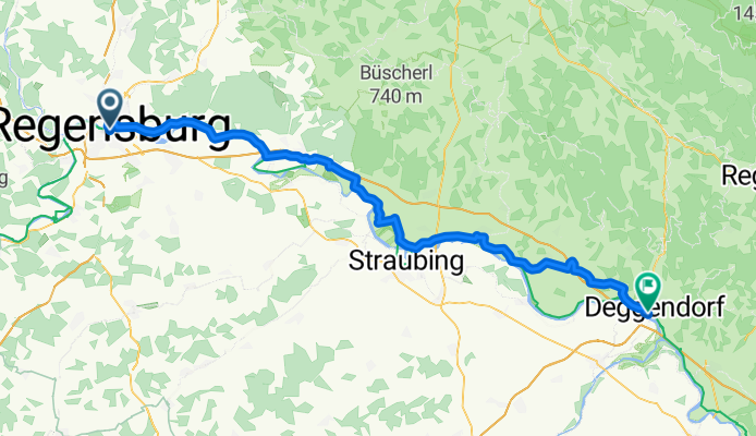 Leg 6: Regensburg - Deggendorf