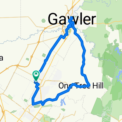 One Tree Hill Scenic route Gawler
