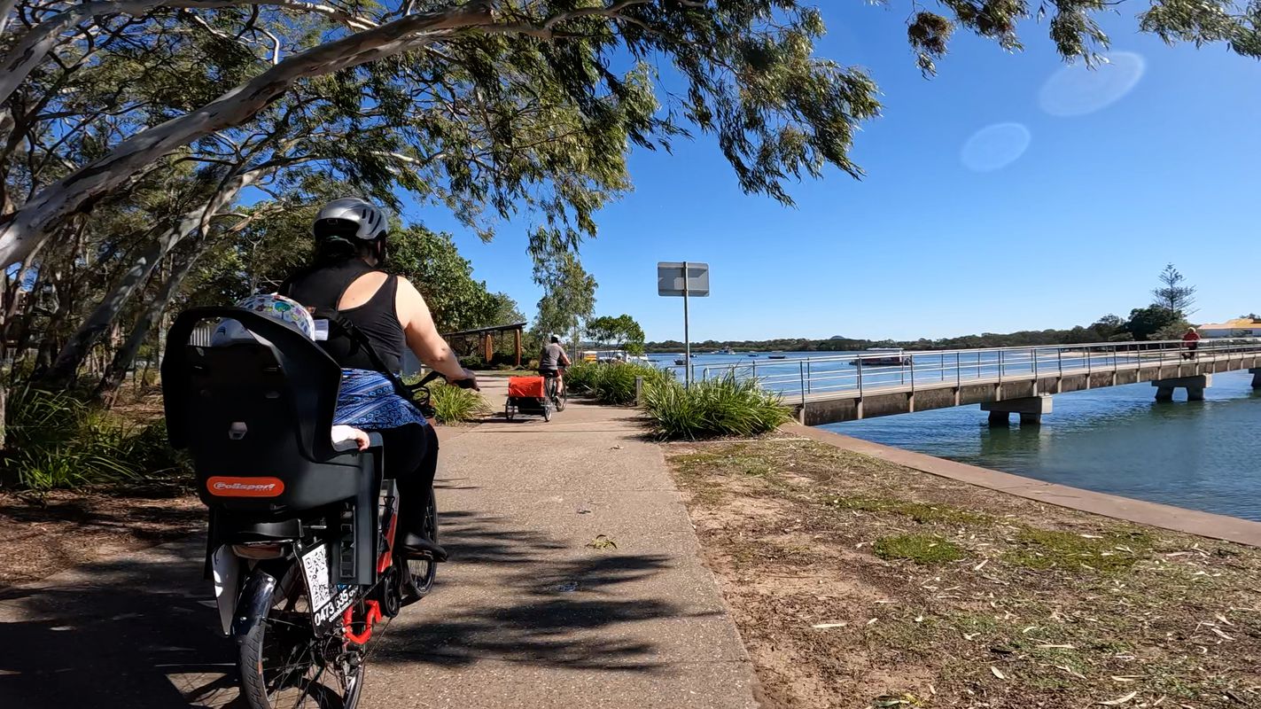 Family-Friendly E-Bike Journey from Coolum Beach to Cotton Tree