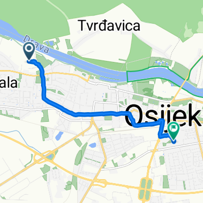 Opus Arena to Sjenjak 39, Osijek
