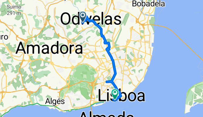 Odivelas (Lisboa) - Odivelas (Alentejo) parte 1