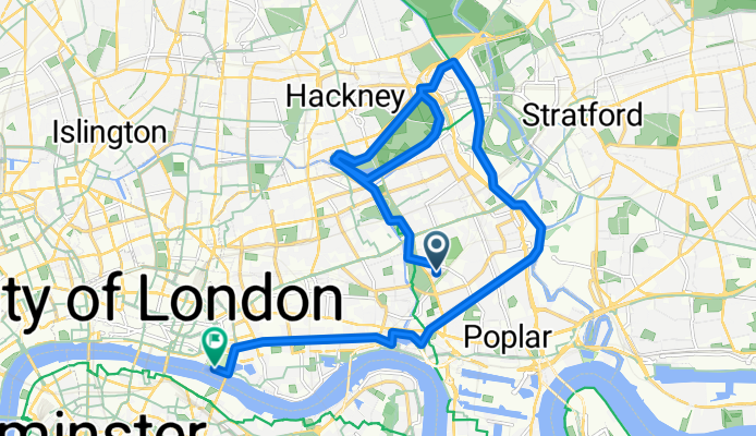 Training ride 7 weeks to go