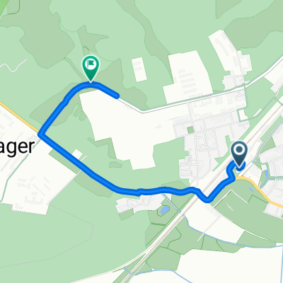Weinberge 202, Jüterbog nach Bülowstraße 44–48, Jüterbog