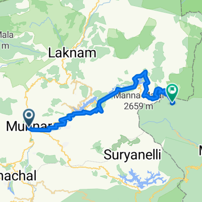 Devikulam to Bodinayakkanur