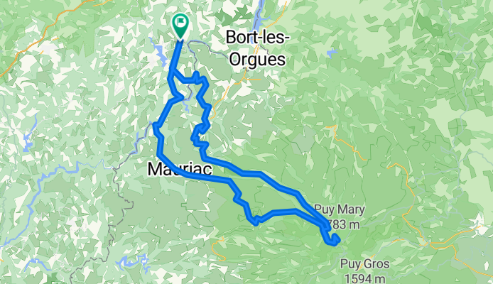 Liginiac - Puy Mary (Pas de Peyrol)