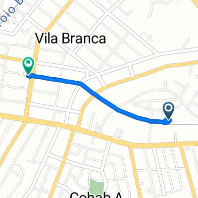 Rua 20 de Setembro, 1124, Gravataí a Rua Flamengo, 161, Gravataí