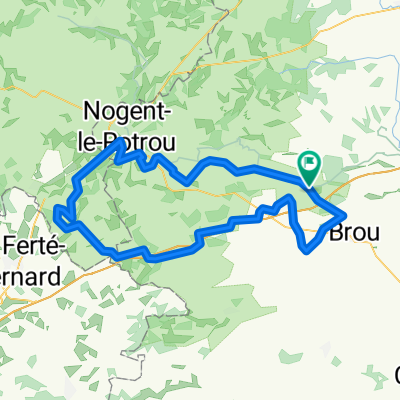 Perche 27/ 04 /25 départ de Frazé