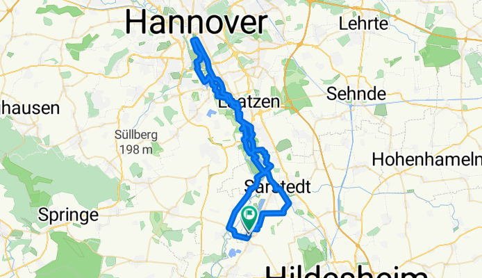 Route von Barnten nach Barnten