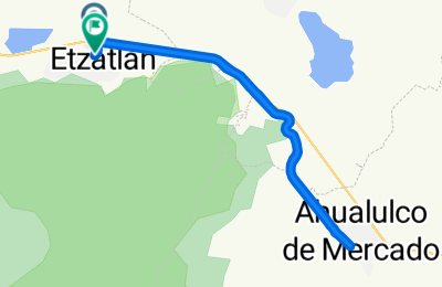 Route in der Bikemap App öffnen
