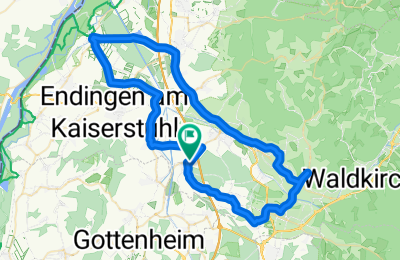 Route in der Bikemap App öffnen