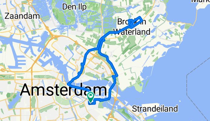 Amsterdam to Broek Aan Waterland