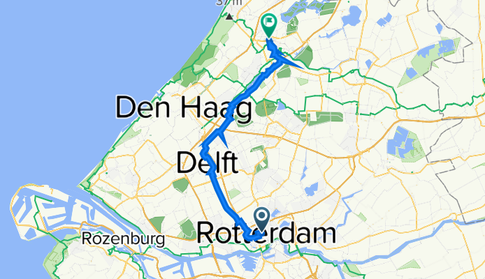 Rotterdam to Leiden