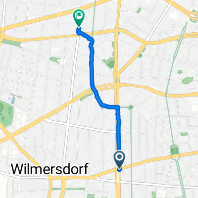 Bundesallee 178, Berlin nach Uhlandstraße 31, Berlin