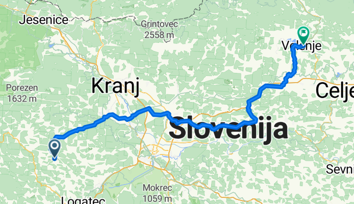 2025 Ptujska Gora  1. dan (Žiri - Moravče - Trojane - Velenje)