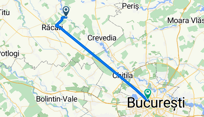Ghimpati-Bucuresti (cu trenul)