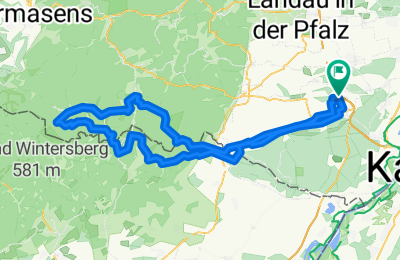 Route in der Bikemap App öffnen