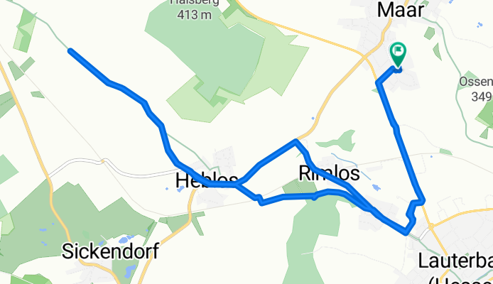 Sudetenstraße 19, Lauterbach nach Sudetenstraße 19, Lauterbach