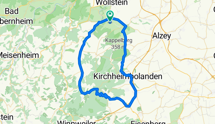 Donnersberg - Vorholz Giro
